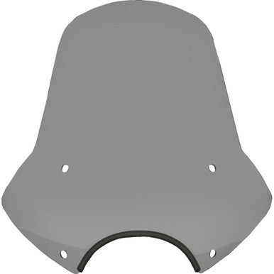 Memphis Shades #MEP54812 - Speed Demon Sportshields - 19" - 9" Headlight Cutout - Black Smoke