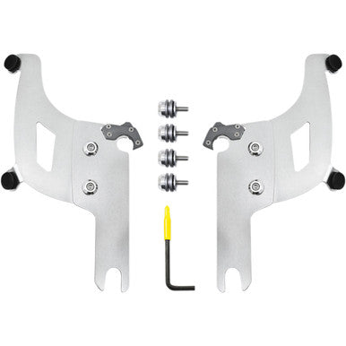 Memphis Shades #MEK2042 - Bullet Mounting Kit - Polished - FLHRS/XS