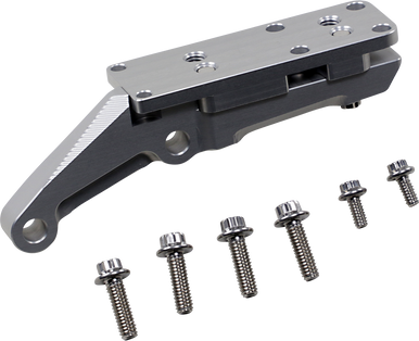 Alloy Art #49HDBM-1 - Ambidextrous Caliper Mount - Clear