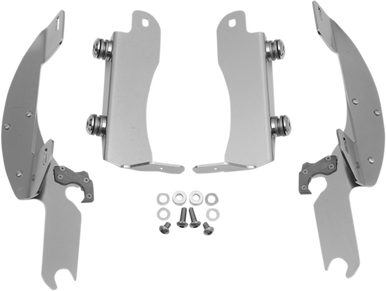 Memphis Shades #MEK1935  - Batwing Trigger Lock Mounting Kit - VN 1700 - Polished