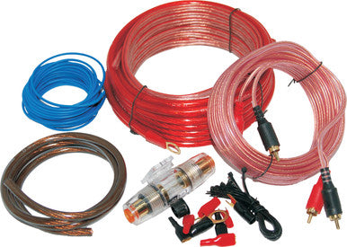 Namz Custom Cycle #NAPK-8G - Amp Power Kit Speaker Wire Assortment Fuses Holder Agu