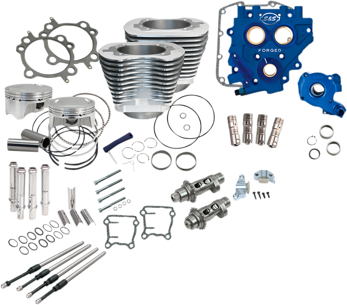 110" Power Package Performance Kit - Chain Drive - Silver