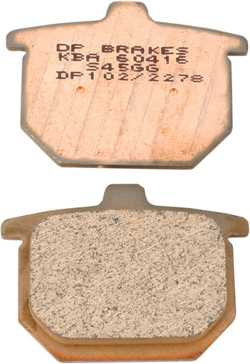 DP Brakes #DP102 - Standard Brake Pads - Honda
