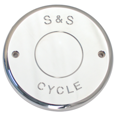 S&S Cycle 170-0239 S&S Cycle 14-16 Indian Touring Models Nostalgic Chrome Billet Cover For S&S Air Cleaners