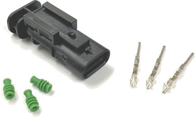 Namz Custom Cycle #NMCON-03R - Rr Fndr Harness Male Conn Kit Cntr Tl Lght Oem 69201613 17-U