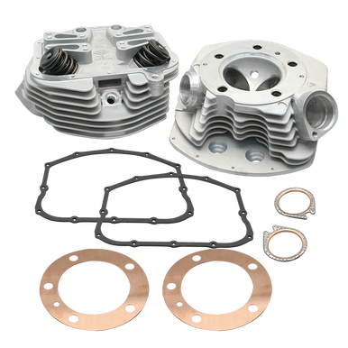 S&S Cycle #106-0414 - Head, Kit, Stock Bore, 1948-'65 Style, Single Plug, Internal Oil, Natural, 1966-'84 bt