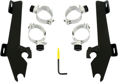 Memphis Shades #MEB1990  - Batwing Trigger Lock Mounting Kit - M50 - Black