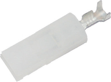 Namz Custom Cycle #NHD-72294-94 - Amp .187" Fem White Socket Housing 20-Pk Hd 72294-94