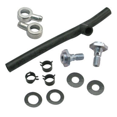 S&S Cycle #17-0455 - Hardware Kit, Breather, Single Bore, Delphi, Stock EFI, 2001-'06 bt