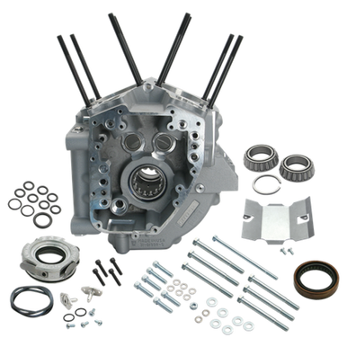 S&S Cycle 106-4043A S&S Cycle 99-06 BT 4-18in Bore Crankcase - Silver
