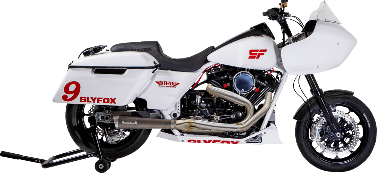 2-into-1 Full Exhaust System - Stainless Steel