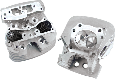 S&S Cycle #106-4270 - Cylinder Heads - Super Stock® - 89 cc - Silver - Twin Cam