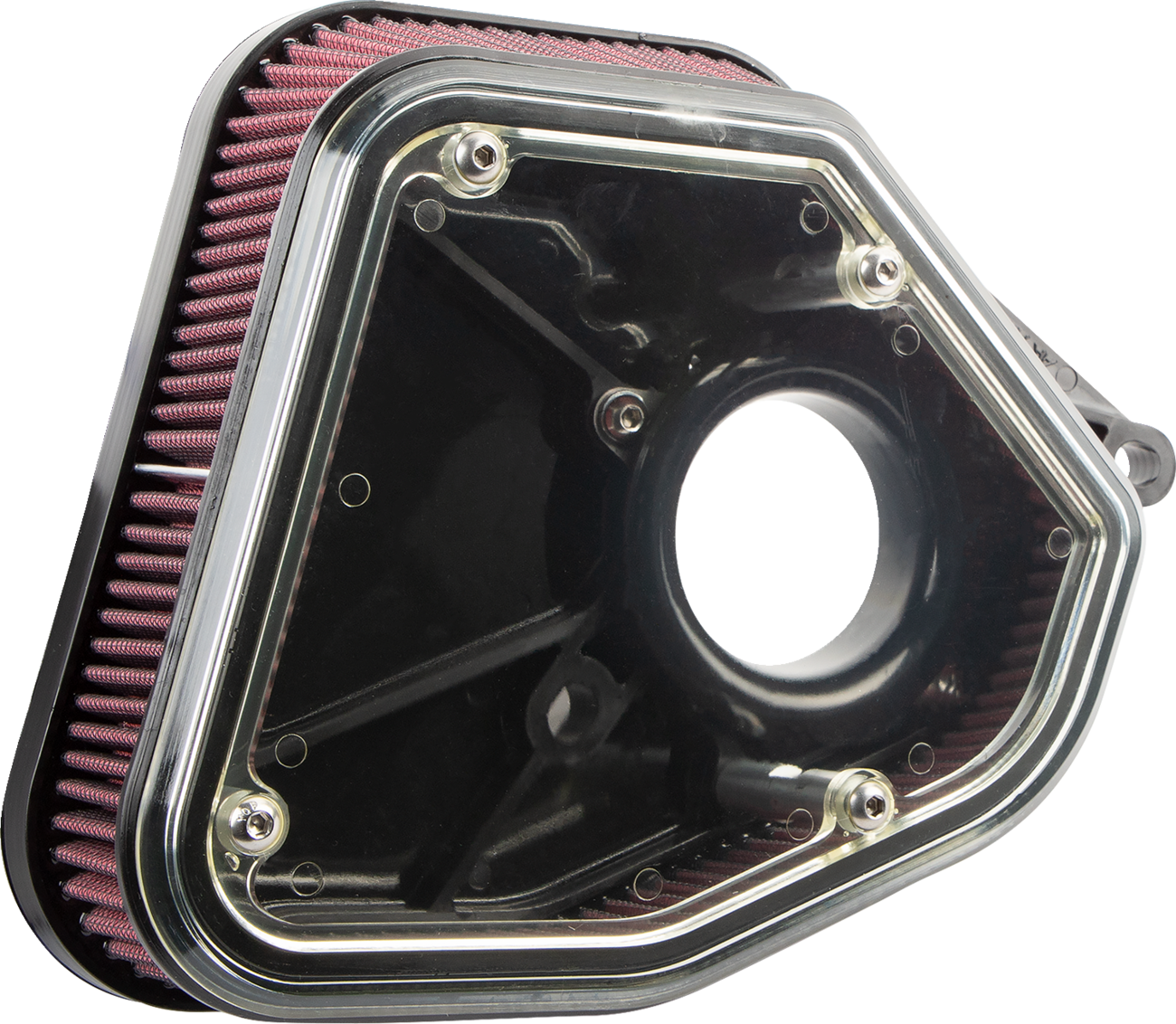 Air Cleaner - Boom Box - 1.8" - Black - M8