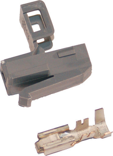 Namz Custom Cycle #ND-FBP - 1-Pin B+ Fem Conn W/Mating Fem Trmnl 5-Pk Hd 72260-04