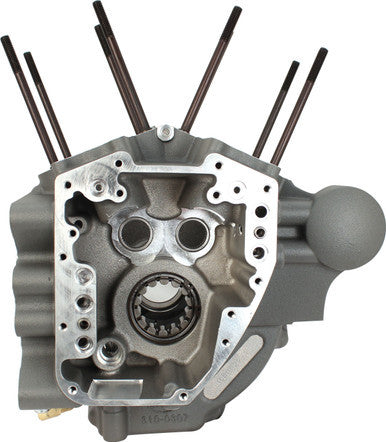 S&S Cycle #310-0543A - Crankcase, Assembly, CVO 110, Stock Bolt Pattern, Packaged, Stone Gray, 2007-2016 bt