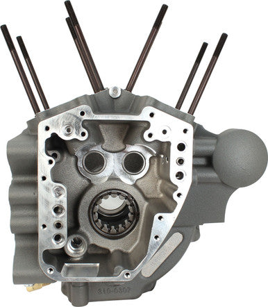 S&S Cycle #310-0543A - Crankcase, Assembly, CVO 110, Stock Bolt Pattern, Packaged, Stone Gray, 2007-2016 bt