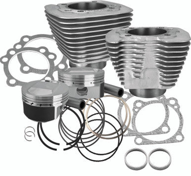 S&S Cycle 910-0690 S&S Cycle 86-21 Sportster Models High Compression 1250cc Conversion Kit - Silver