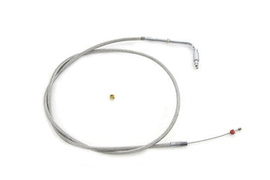 Barnett #6-3796S - Braided Stainless Steel Idle Cable with 39 inch Casing