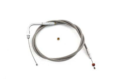 Barnett #102-30-30014-08 - 43.25 inch Braided Stainless Steel Throttle Cable