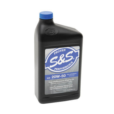 S&S Cycle #3601-0407 - Oil, S&S Cycle, Synthetic, 20W50