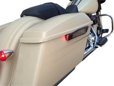 Alloy Art #LL14-1 - Latch Covers with Light - Chrome
