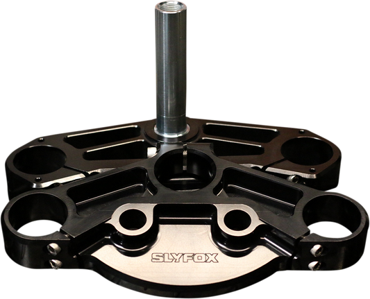 49 mm Triple Clamps - Black Anodized - 14+ FLH