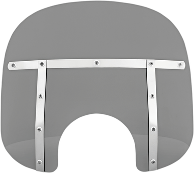 Memphis Shades #MEM31112  - Fats Windshield - 13" - Headlight - Black Smoke
