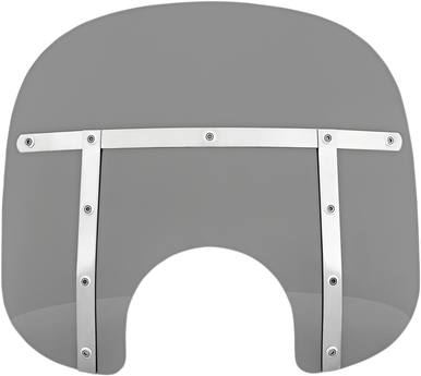 Memphis Shades #MEM31112  - Fats Windshield - 13" - Headlight - Black Smoke