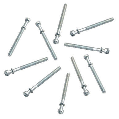 S&S Cycle #50-0061 - Screw, Slotted, FHS, w/ Washer, 10-24 x 2-3/8"