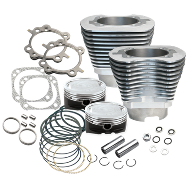 S&S Cycle 910-0215 S&S Cycle 99-06 BT 4-1/8in Bore Cylinder & Piston Kit - Silver