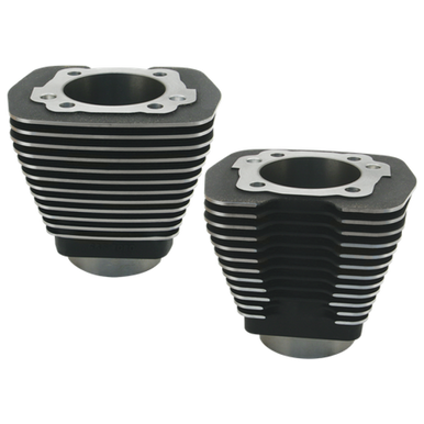 S&S Cycle 91-7700 S&S Cycle 84-99 BT w/ 96in Engines w/ Stock Heads 3-5/8in Bore Cylinders - Wrinkle Black