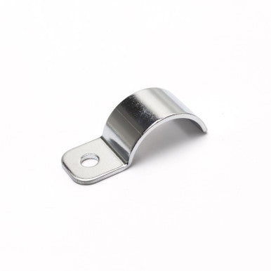 S&S Cycle #551-0361 - Clamp, Header Mount, 2 into 1, Chrome Plate, Mild Steel, 11 Gauge, 2017-'18 M8 Touring