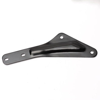 S&S Cycle #551-0734 - Bracket, Muffler, 2 into 1, Powdercoated, Black, M8 Softail