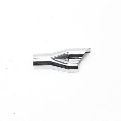 S&S Cycle #551-0776 - Heat Shield, Collector, 2 into 1, SuperStreet, Chrome