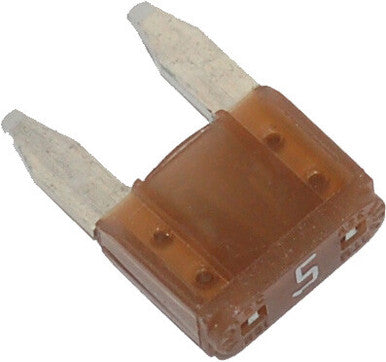 Namz Custom Cycle #NF-MIN-5 - 5-Amp Mini Fuse 5-Pack Hd# 72331-95