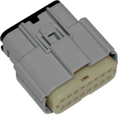 Namz Custom Cycle #NM-33472-1602 - Mlx 16-Pin Fem Conn Grey Main Harness Hd 72491-07gy Glide