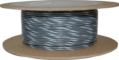 Namz Custom Cycle #NWR-89-100 - #18-Gauge Grey/White Stripe 100' Spool Of Primary Wire