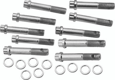 S&S Cycle 93-3024 S&S Cycle 7/16-20 X 2-3/8in x 1in TD Head Bolt Kit - 10 Pack