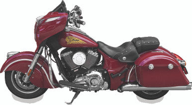 S&S Cycle 170-0239 S&S Cycle 14-16 Indian Touring Models Nostalgic Chrome Billet Cover For S&S Air Cleaners