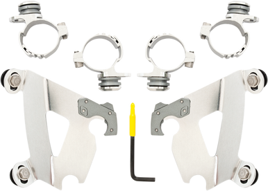 Memphis Shades #MEK1997  - Cafe Mounting Kit - Polished - XLC