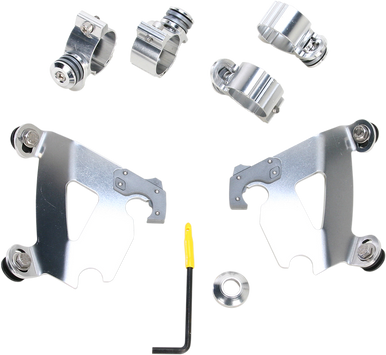Memphis Shades #MEK1995  - Cafe Mounting Kit - Polished - XL