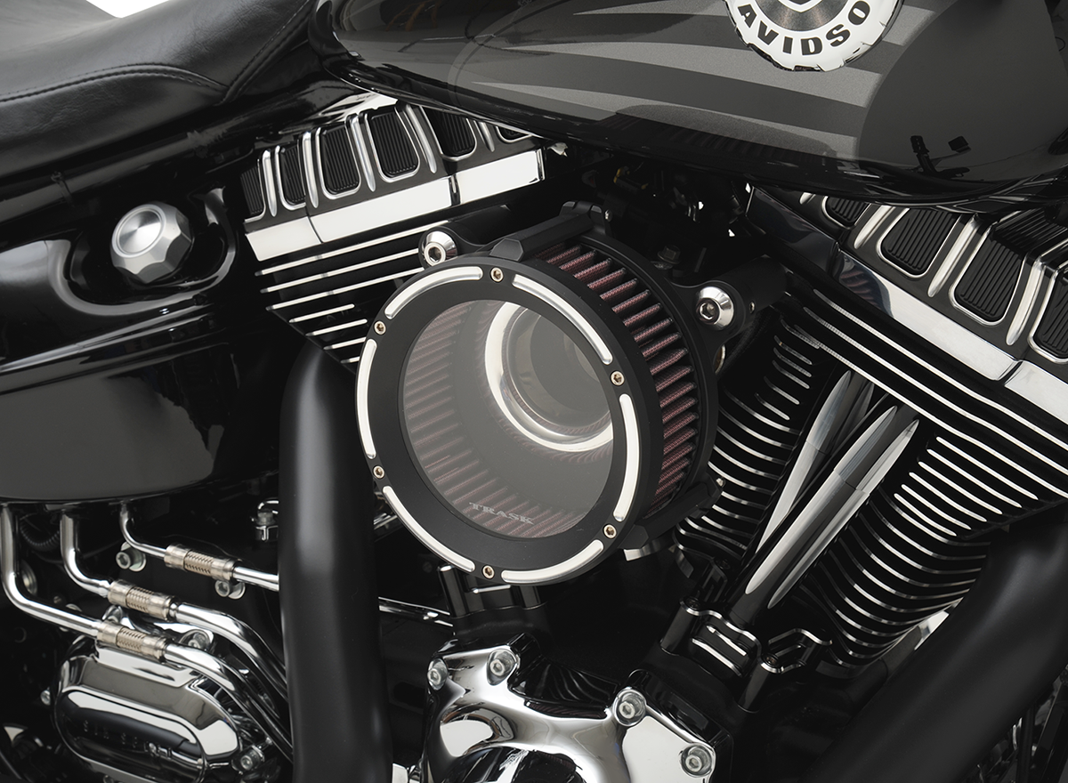 Trask TM-1023RC - Assault Charge High-Flow Air Cleaner - Black