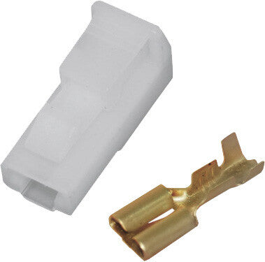 Namz Custom Cycle #NH-CN-1BSL - 1-Pin .25" Female Conn/Term 5-Pk Hd 72295-94