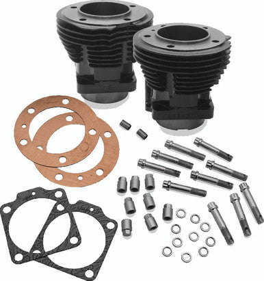 S&S Cycle 91-9011 S&S Cycle 66-78 74in BT & Stock Bore Strokers 3-7/16in Bore Cylinders - Gloss Black