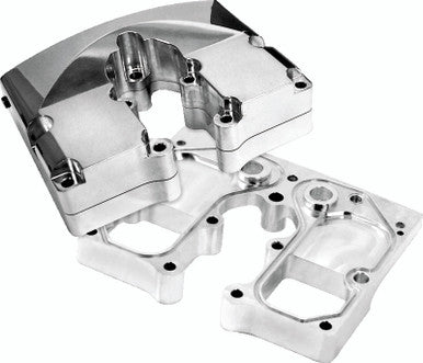 S&S Cycle 90-4305 S&S Cycle 66-84 BT Rocker Box Kit - Polished