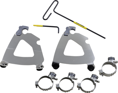 Memphis Shades #MEK2059  - Road Warrior Trigger-Lock Mounting Kit - Polished - XL
