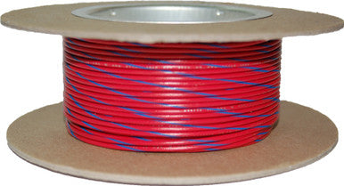 Namz Custom Cycle #NWR-26-100 - #18-Gauge Red/Blue Stripe 100' Spool Of Primary Wire