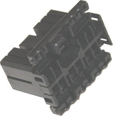 Namz Custom Cycle #NA-173851-2 - Amp 12-Wire Plug Housing Multilock Hd# 73164-96bk
