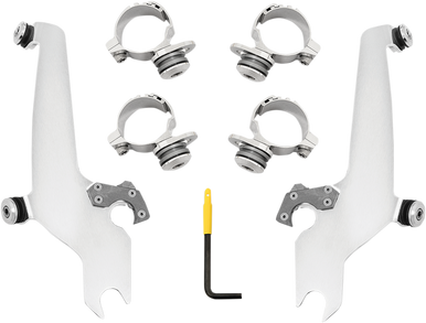Memphis Shades #MEK2018  - Sportshield Mounting Kit - Polished - Scout