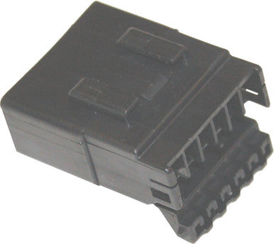 Namz Custom Cycle #NA-174930-2 - Amp 6-Wire Cap Housing Multilock Hd# 73106-96bk